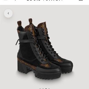 Louis Vuitton Laureate Desert Platform Boot 36.5 never worn 6.5